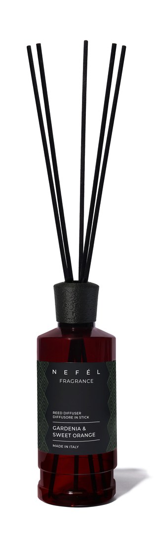 Nefel difuzor dišav s palčkami Gardenia & Sweet Orange 480 ml