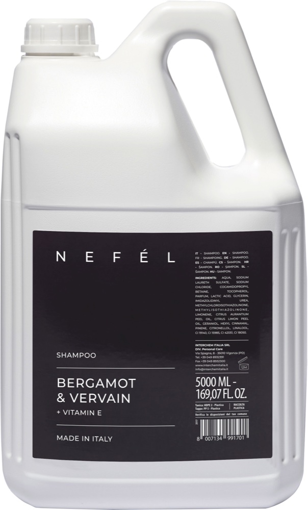 Nefel šampon za lase Bergamot & Vervain 5 L