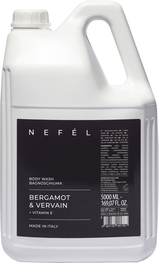 Nefel milo za telo Bergamot & Vervain 5 L