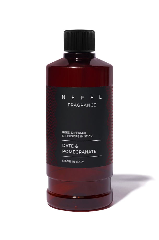 Nefel difuzor dišav s palčkami Date & Pomegranate 480 ml (polnilo)
