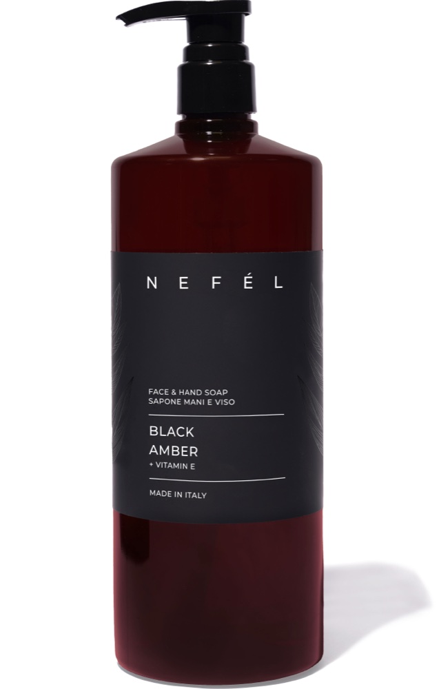 Nefel milo za roke in obraz Black Amber 1 L